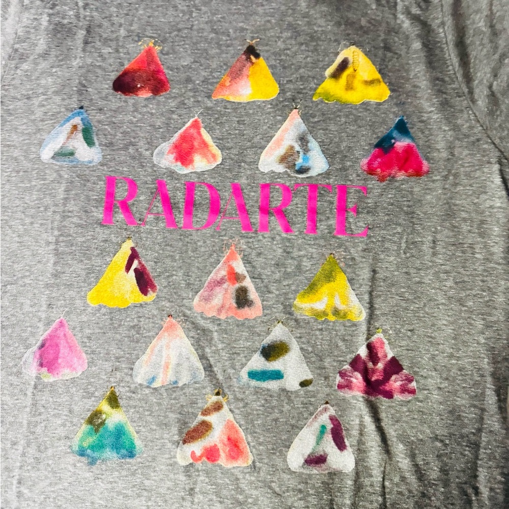 Rodarte Gray and Pink Tshirt